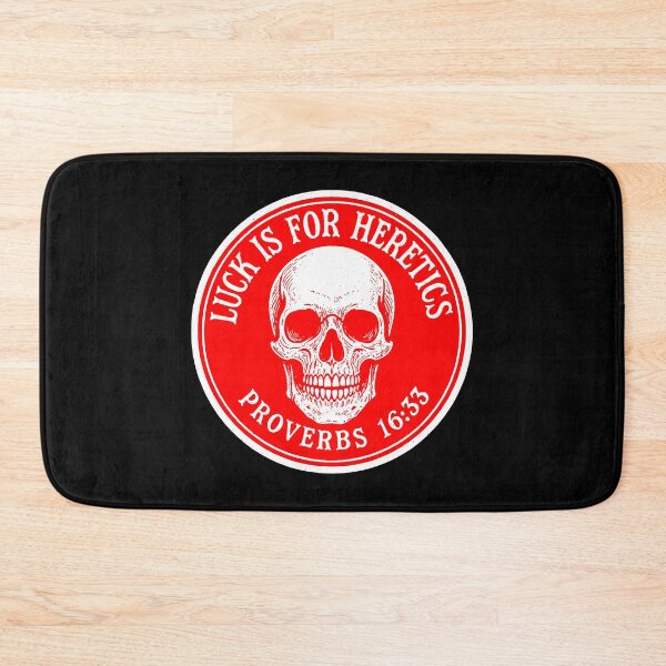 Item preview, Proverbs 16:33 Luck Is For Heretics designed and sold by plushism.