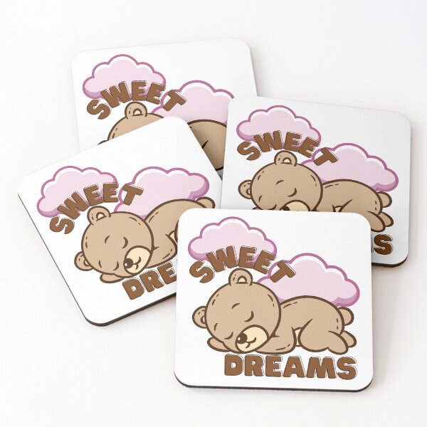 Item preview, Sweet dreams Teddy bear - pink designed and sold by priyankajustine.