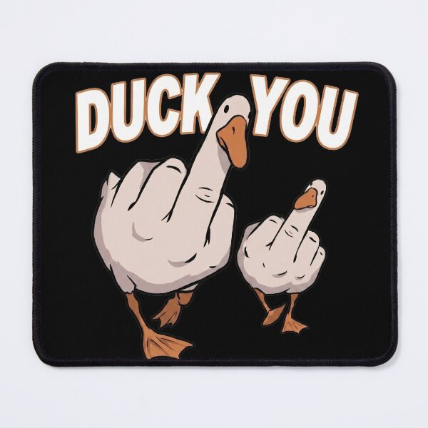 Item preview, Duck You Funny Goose Meme Shirt – Sarcastic Waterfowl Humor Graphic Tee designed and sold by WormJ.