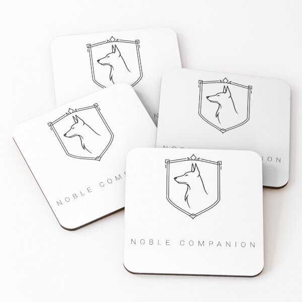 Item preview, Minimalist Heritage Noble Companion Custom Dog Lover Gift designed and sold by tineldesign.