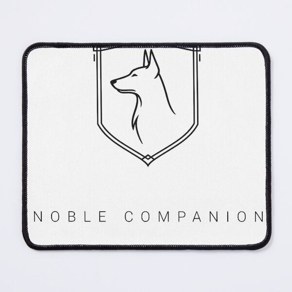 Item preview, Minimalist Heritage Noble Companion Custom Dog Lover Gift designed and sold by tineldesign.