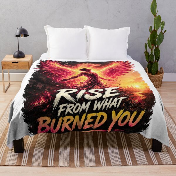 Item preview, Rise From What Burned You | Phoenix Rising Fire designed and sold by NatureHarmony16.