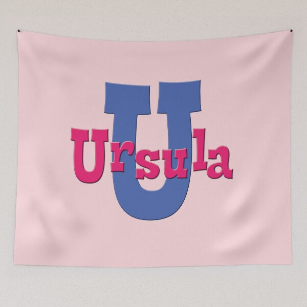 Item preview, U is for Ursula, Girl's/Woman's Name and Initial  designed and sold by CharlottePlaceArt.
