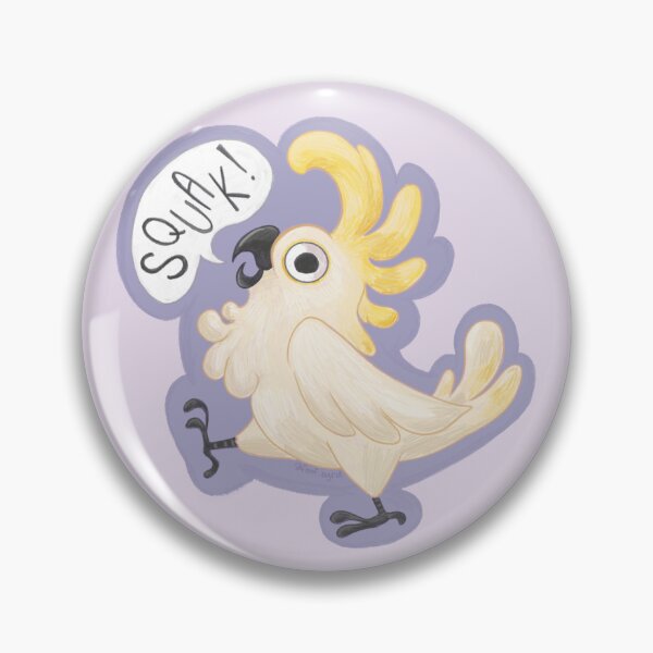 Item preview, Squaky Cockatoo designed and sold by floof-byrd.