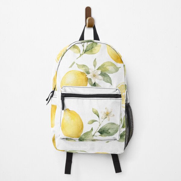 Item preview, Watercolor Lemon Botanical Pattern | Italian Citrus Cottagecore Fruit Art designed and sold by Backsay.