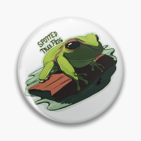 Item preview, Spotted Tree Frog (Endangered Species) designed and sold by Dragon Blossom Art.