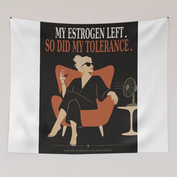 Item preview, Menopause Art, Hot Flash Print designed and sold by Studio pod Burom.
