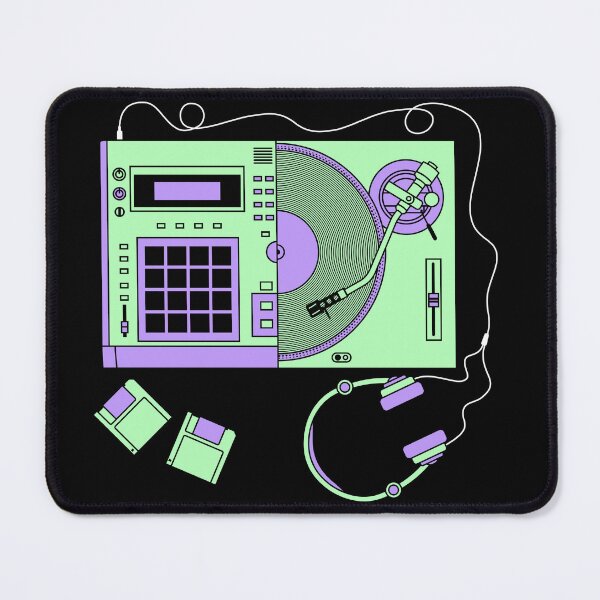 Artikelvorschau, Plattenspieler und Sampler für Beatmaker-Musiker entworfen und verkauft von AtomicMalibu.