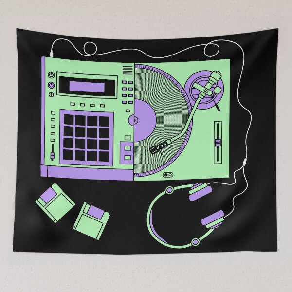 Item preview, Turntable and Sampler for Beatmaker Musician designed and sold by AtomicMalibu.