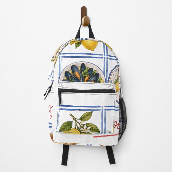 Item preview, La Dolce Vita | Italian Market Food & Lemon Vintage Illustration designed and sold by Backsay.