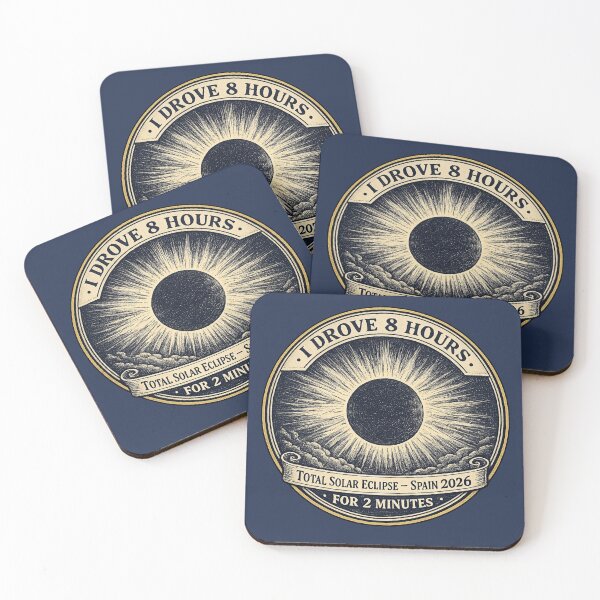 Item preview, I Drove 8 Hours for 2 Minutes Solar Eclipse Spain 2026 designed and sold by CalmCapy Co.