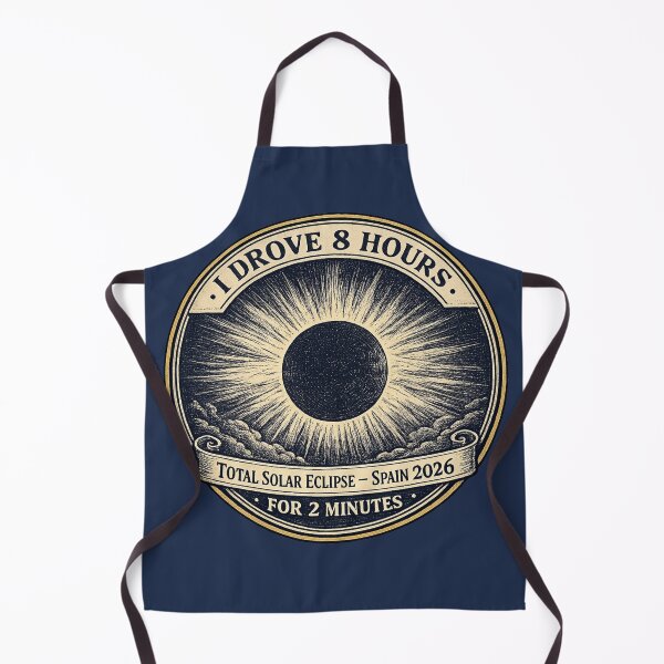 Item preview, I Drove 8 Hours for 2 Minutes Solar Eclipse Spain 2026 designed and sold by CalmCapy Co.