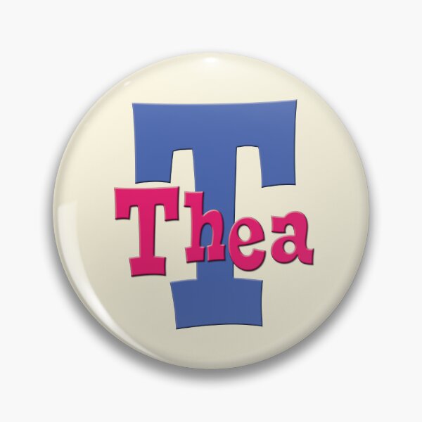 Item preview, T is for Thea, Girl's/Woman's Name and Initial  designed and sold by CharlottePlaceArt.