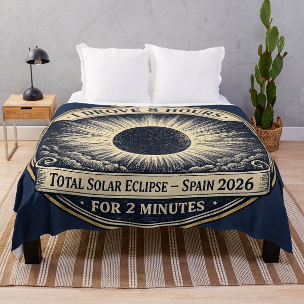 Item preview, I Drove 8 Hours for 2 Minutes Solar Eclipse Spain 2026 designed and sold by CalmCapy Co.