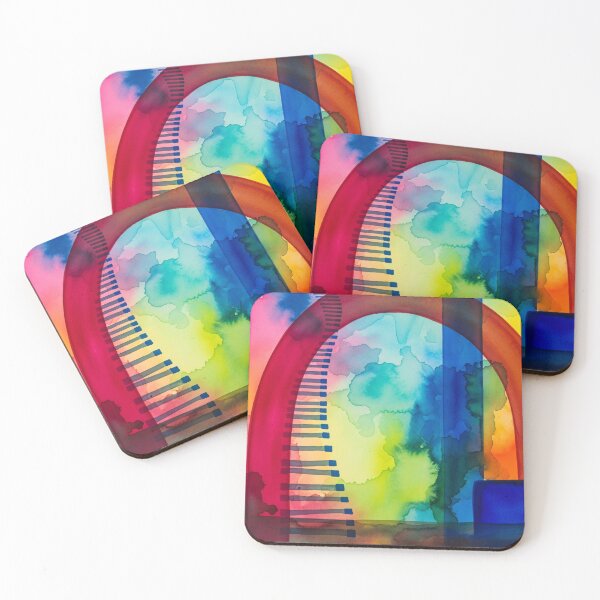 Item preview, Vibrant Luminous Watercolor Arches designed and sold by PixorStudio.