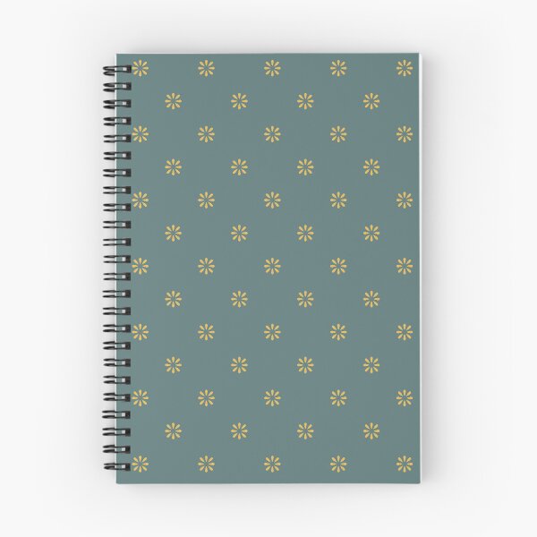 Item preview, Teal and Gold Pixel Flower Seamless Pattern designed and sold by ccitypictures.