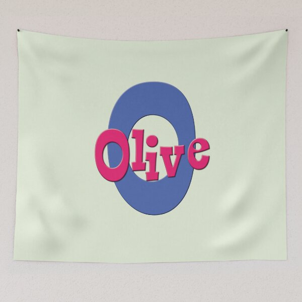 Item preview, O is for Olive, Girl's/Woman's Name and Initial  designed and sold by CharlottePlaceArt.