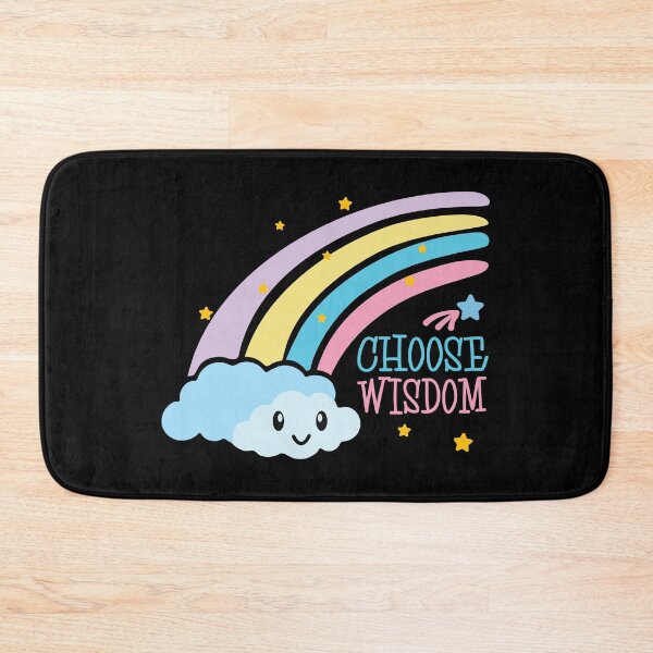 Item preview, Choose Wisdom – Christian Pastel Rainbow designed and sold by Verse & Vibes.