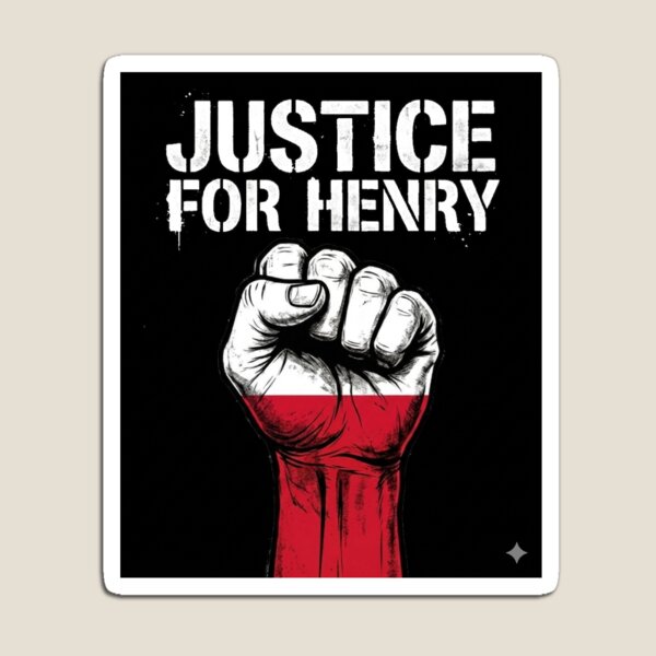 Item preview, Justice For Henry Polish Flag designed and sold by Flirt-Teez.