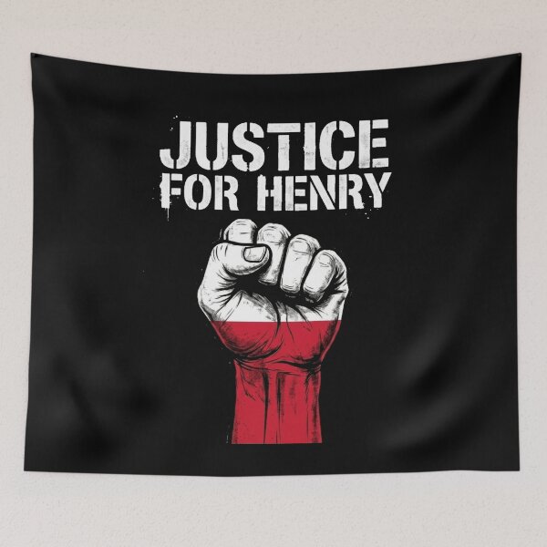 Item preview, Justice For Henry Polish Flag designed and sold by Flirt-Teez.
