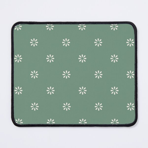 Item preview, Sage and Cream Pixel Flower Seamless Pattern designed and sold by ccitypictures.