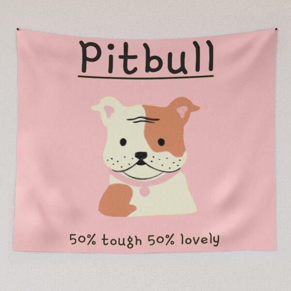 Item preview, Pitbull 50 Tough 50 Lovely designed and sold by GenZFashion000.