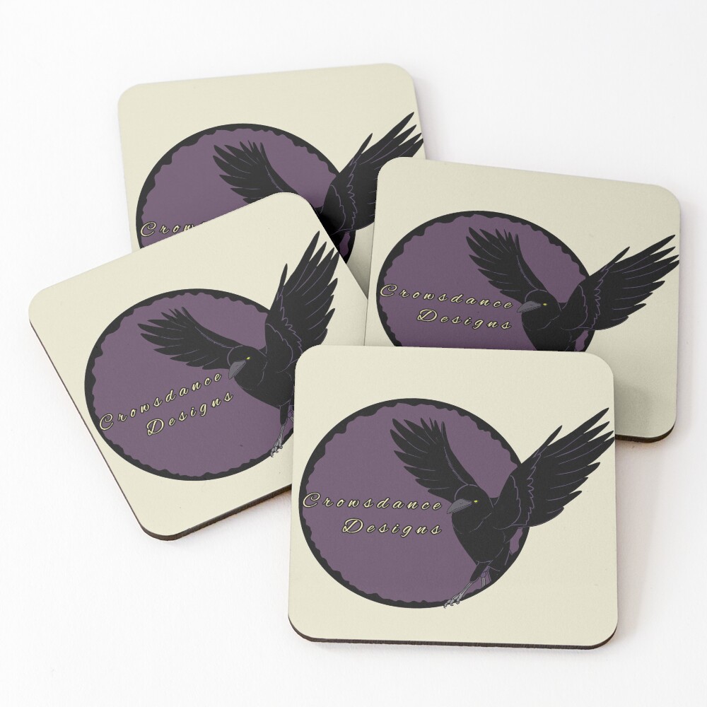 Item preview, Coasters (Set of 4) designed and sold by Crowsdance.