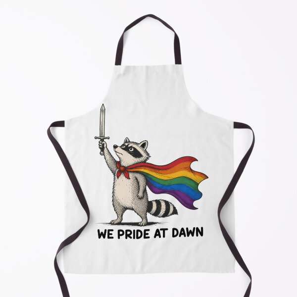 Item preview, We Pride At Dawn Funny Raccoon LGBT Support Pride Month designed and sold by jackelmbradyt.