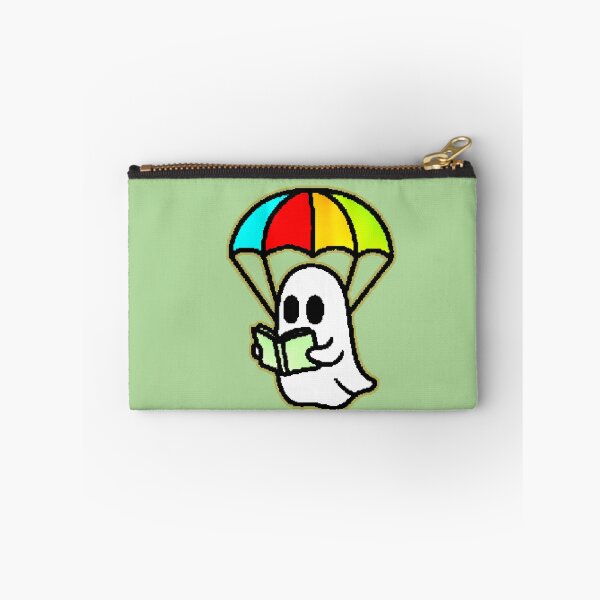 Item preview, Kawaii Ghost Reading Rainbow Parachute Aesthetic designed and sold by AstronautMerch.