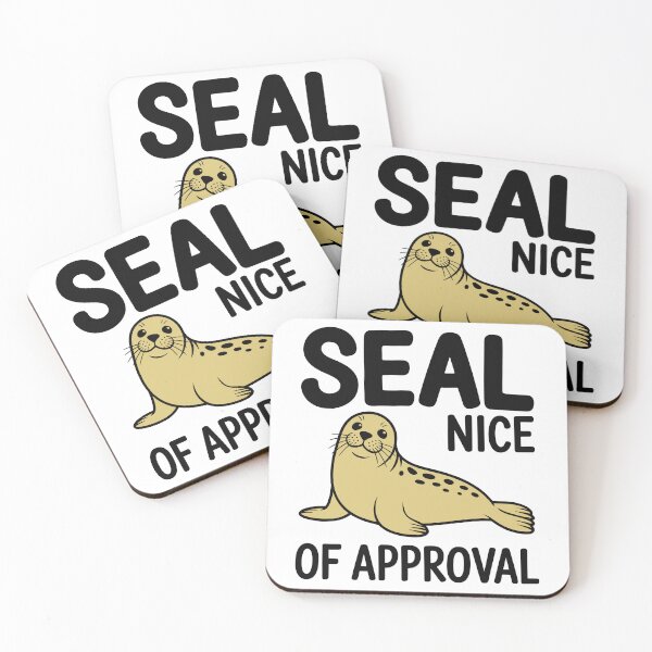 Item preview, Seal Of Approval Cute designed and sold by Sophie-Men.