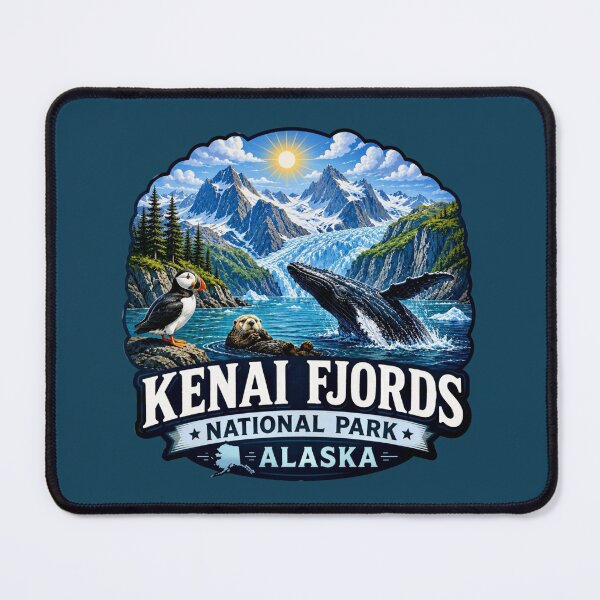 Item preview, Kenai Fjords National Park, Alaska designed and sold by Myra365Art.
