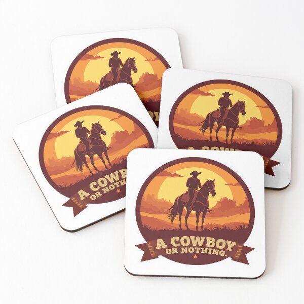 Item preview, A Cowboy or Nothing Funny Western Romance Gift for Her designed and sold by DustGoldStudio.