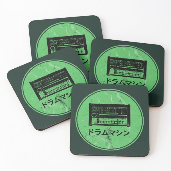Item preview, 808 Drum Machine Green designed and sold by AtomicMalibu.