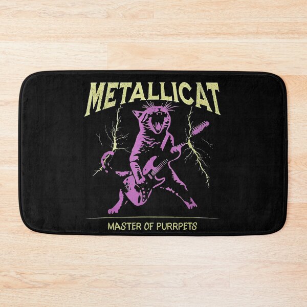 Item preview, Metallicat Master Of Purrpets Funny Cat  designed and sold by SeraXYZ.