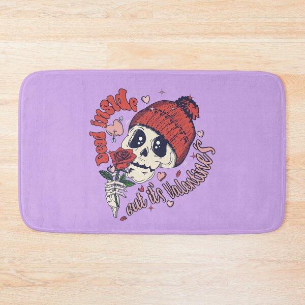 Item preview, Dead inside but is Valentine's funny skeleton designed and sold by Mimo & Co..