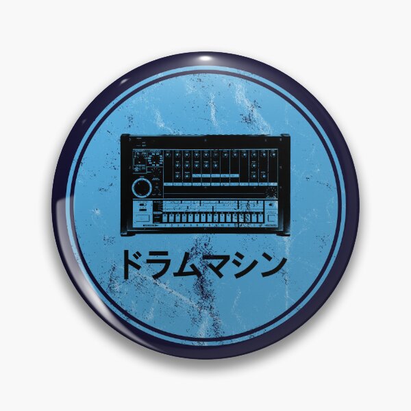 Item preview, 808 Drum Machine Blue designed and sold by AtomicMalibu.