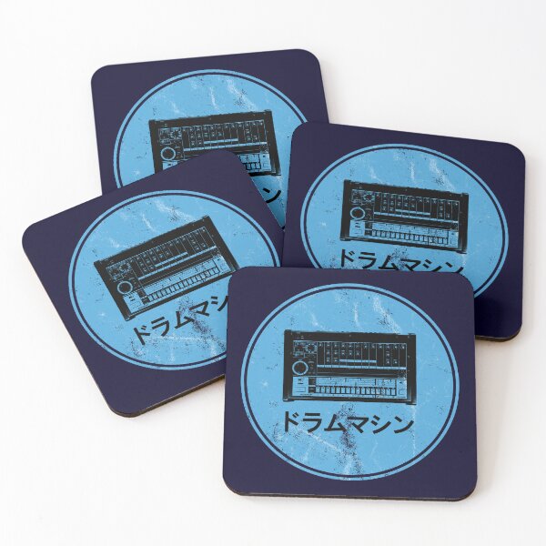 Item preview, 808 Drum Machine Blue designed and sold by AtomicMalibu.
