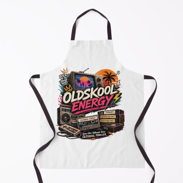 Item preview, Oldskool Energy – Retro Vintage 90s Vibes Design designed and sold by ARISE INTEGRATED .