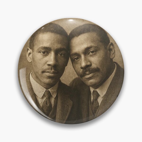 Item preview, 1900s Vintage Gay Black Pride Photo.Timeless Love. Gay Pride Graphic Design designed and sold by ItsAKinkThing.
