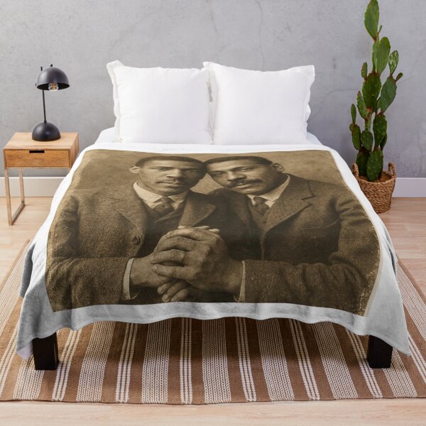 Item preview, 1900s Vintage Gay Black Pride Photo.Timeless Love. Gay Pride Graphic Design designed and sold by ItsAKinkThing.