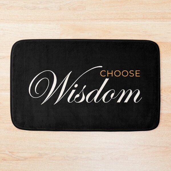 Item preview, Choose Wisdom – Christian Quote designed and sold by Verse & Vibes.