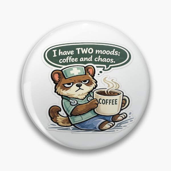 Item preview, Funny Nurse Gift Coffee Lover Sarcastic Humor designed and sold by Gentlestate.