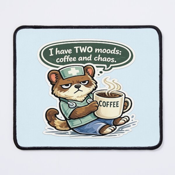 Item preview, Funny Nurse Gift Coffee Lover Sarcastic Humor designed and sold by Gentlestate.