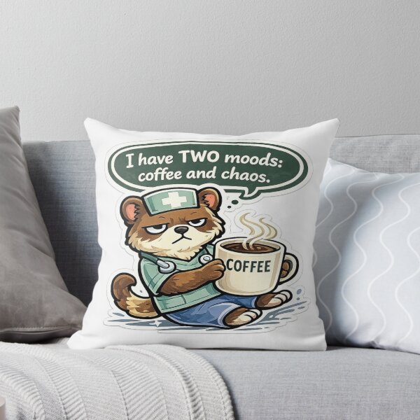 Item preview, Funny Nurse Gift Coffee Lover Sarcastic Humor designed and sold by Gentlestate.