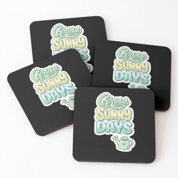 Item preview, Grow Sunny Days Watering Can Sticker – Positive Garden Vibes designed and sold by FestivityFinds.