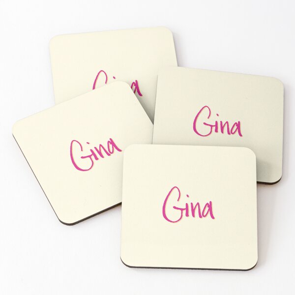 Item preview, GINA personalized type design designed and sold by CharlottePlaceArt.