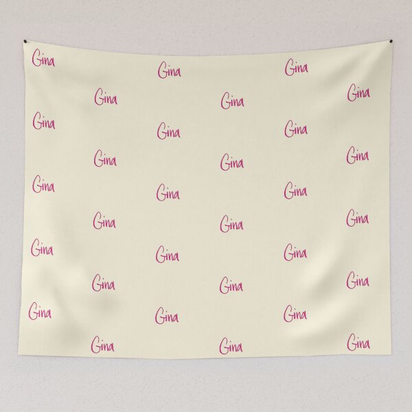 Item preview, GINA personalized type design designed and sold by CharlottePlaceArt.