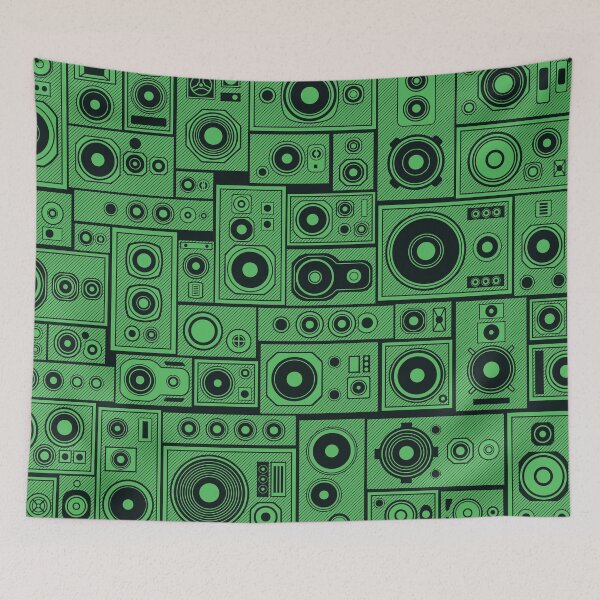 Item preview, Speaker Stack Green designed and sold by AtomicMalibu.