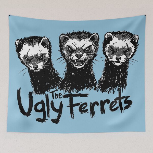 Item preview, The Ugly Ferrets designed and sold by Eclectic Eye Creations.