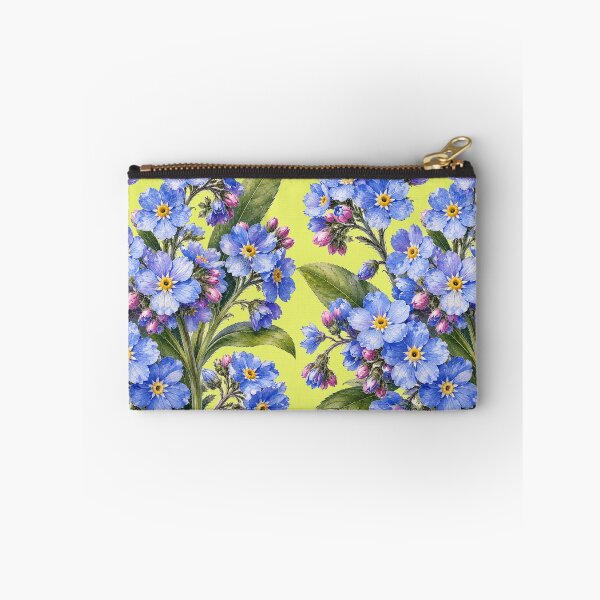 Item preview, Forget-Me-Not Bouquet Watercolor – Vintage Blue Wildflower Botanical Art designed and sold by Soul Garden Studio.